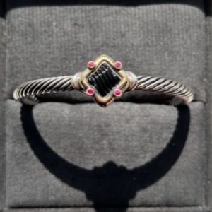 David Yurman Quatrefoil Cable Bracelet